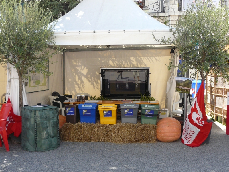 Lo stand del Cogesa SpA