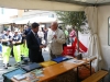 L'Assessore Regionale Mauro Di Dalmazio in visita allo stand con Oreste Federico del Cogesa SpA