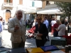 Il Vice Presidente della Provincia di L'Aquila Antonella Di Nino con Oreste Federico allo stand del Cogesa Spa