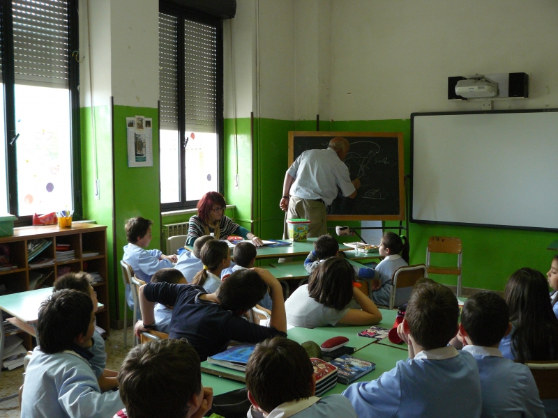 L' Incontro nella Scuola Elementare di Secinaro (AQ)