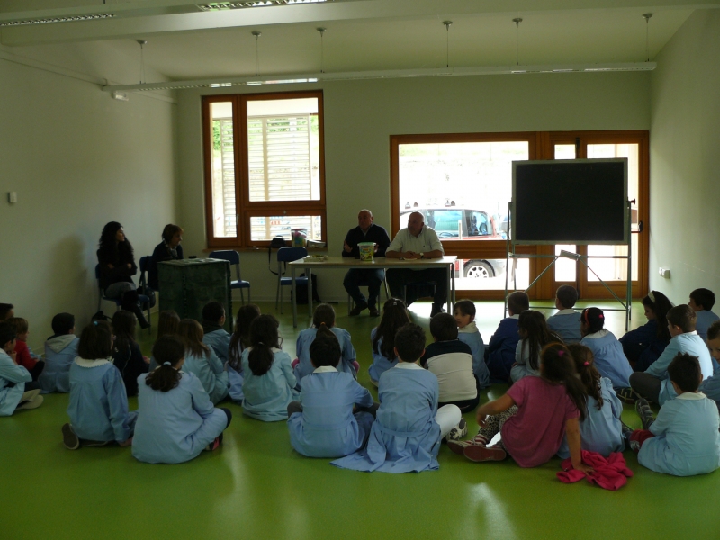 L' Incontro nella Scuola Elementare di Goriano Sicoli (AQ)