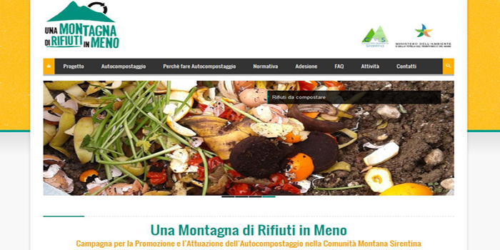 Realizzazione del sito www.sirenteincompost.it