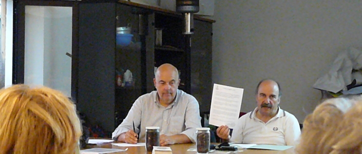Incontro con i cittadini di Gagliano Aterno